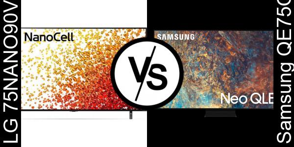 השווה בין LG 75NANO90VPA לבין Samsung QE75QN90A