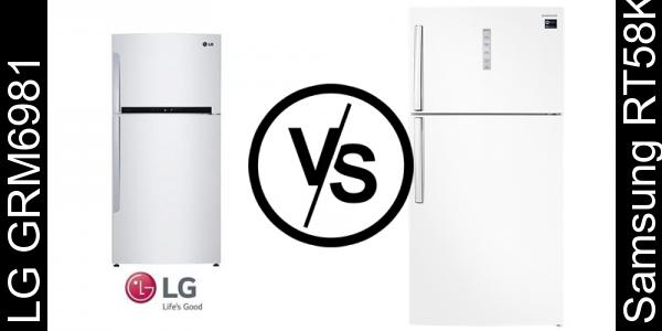 השווה בין LG GRM6981 לבין Samsung RT58K7040WW