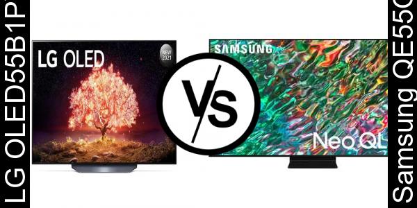השווה בין LG OLED55B1PVA לבין Samsung QE55QN90B - פרייס ביי