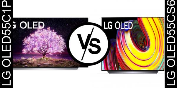 השווה בין LG OLED55C1PVB לבין LG OLED55CS6LA