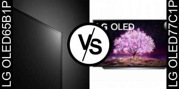 השווה בין LG OLED65B1PVA לבין LG OLED77C1PVA