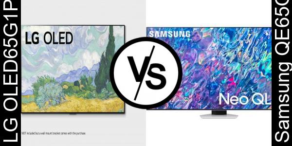השווה בין LG OLED65G1PVA לבין Samsung QE65QN85B
