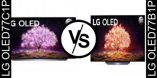 השווה בין LG OLED77C1PVA לבין LG OLED77B1PVA - פרייס ביי
