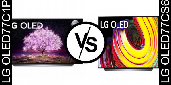 השווה בין LG OLED77C1PVA לבין LG OLED77CS6LA