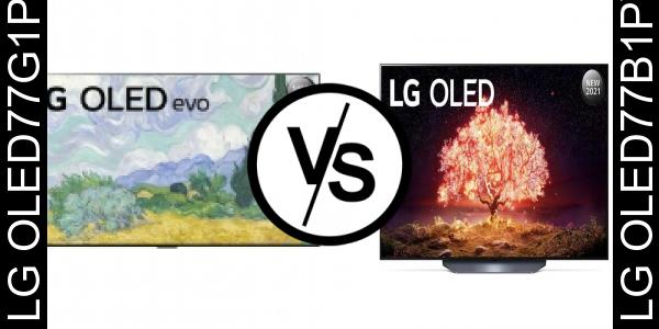 השווה בין LG OLED77G1PVA לבין LG OLED77B1PVA