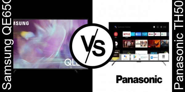 השווה בין Samsung QE65Q60A לבין Panasonic TH50JX720