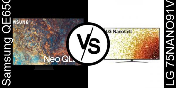 השווה בין Samsung QE65QN90A לבין LG 75NANO91VPA - פרייס ביי